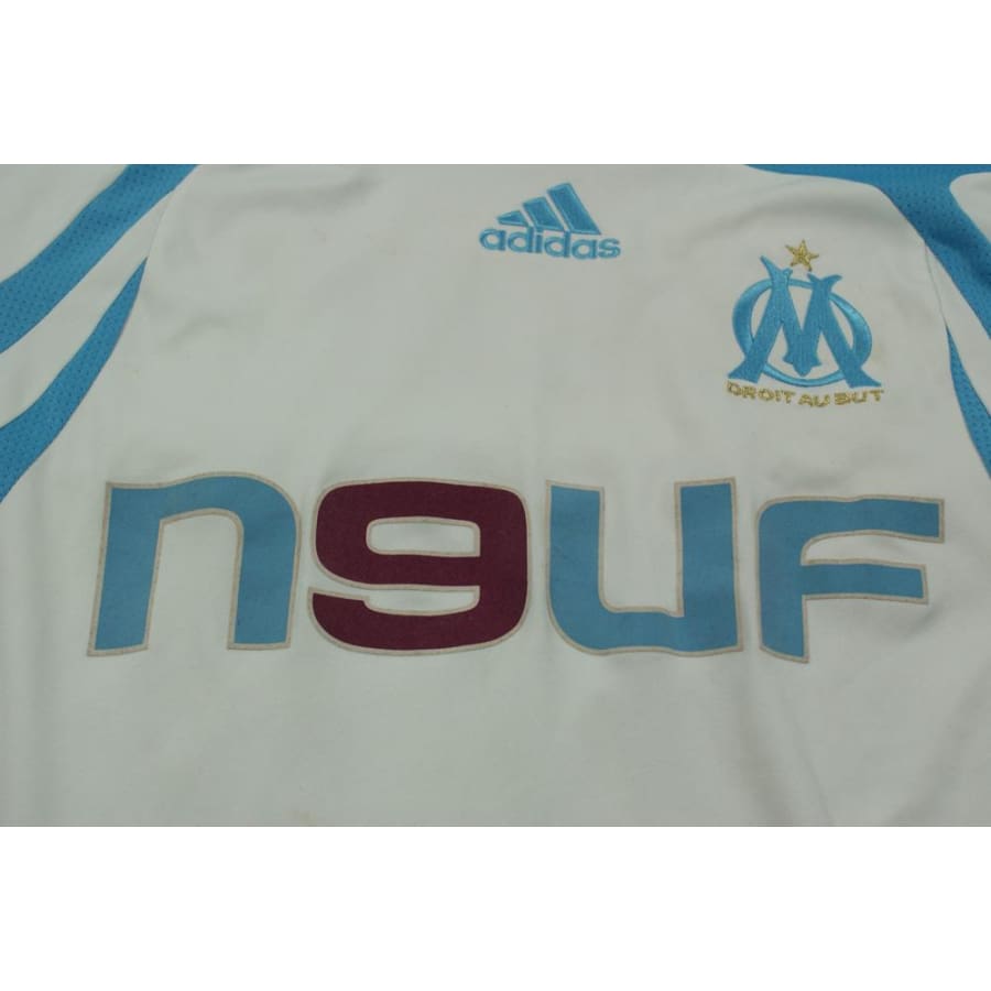 Maillot de football vintage domicile Olympique de Marseille N°22 NASRI 2007-2008 - Adidas - Olympique de Marseille