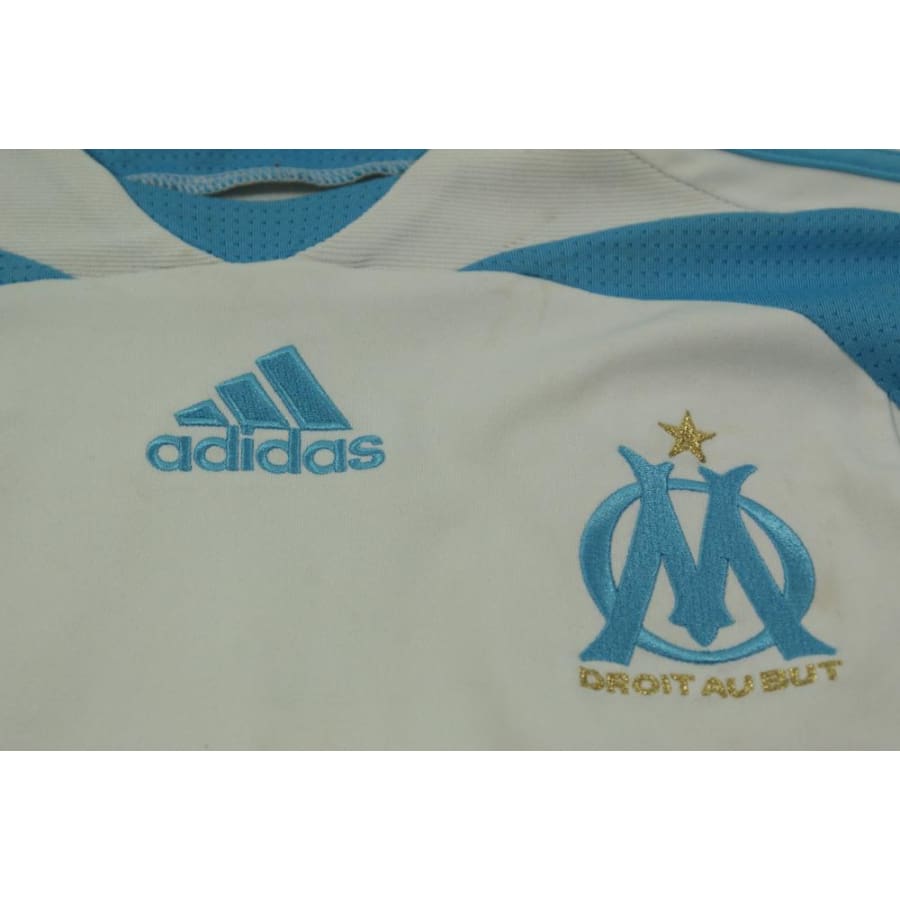 Maillot de football vintage domicile Olympique de Marseille N°22 NASRI 2007-2008 - Adidas - Olympique de Marseille