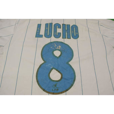 Maillot de football vintage domicile Olympique de Marseille N°8 LUCHO 2009-2010 - Adidas - Olympique de Marseille