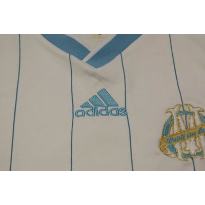 Maillot de football vintage domicile Olympique de Marseille N°8 LUCHO 2009-2010 - Adidas - Olympique de Marseille