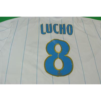 Maillot de football vintage domicile Olympique de Marseille N°8 LUCHO 2009-2010 - Adidas - Olympique de Marseille