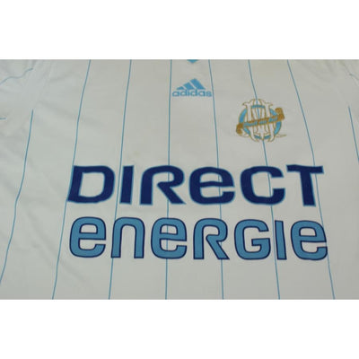 Maillot de football vintage domicile Olympique de Marseille N°8 LUCHO 2009-2010 - Adidas - Olympique de Marseille