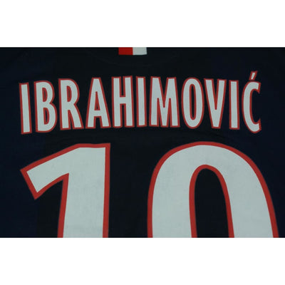 Maillot de football vintage domicile Paris Saint-Germain N°10 IBRAHIMOVIC 2014-2015 - Nike - Paris Saint-Germain