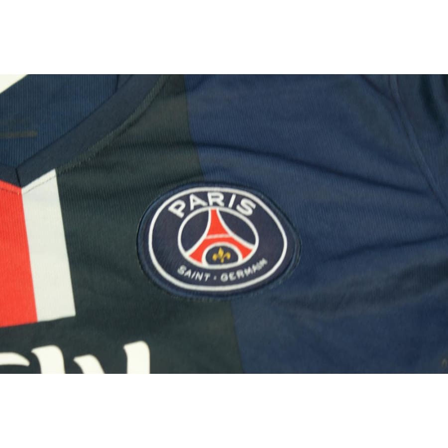 Maillot de football vintage domicile Paris Saint-Germain PSG N°10 IBRAHIMOVIC 2014-2015 - Nike - Paris Saint-Germain