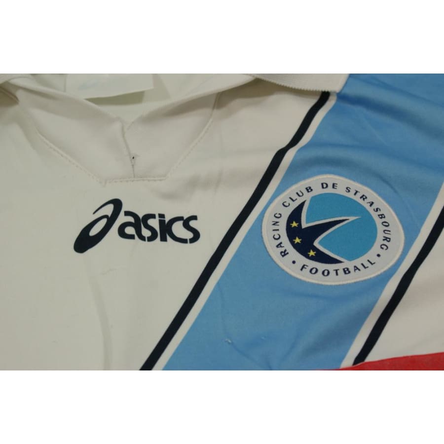 Maillot de football vintage domicile RC Strasbourg Alsace 2002-2003 - Asics - RC Strasbourg Alsace