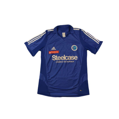 Maillot de football vintage domicile RC Strasbourg Alsace N°19 JEJE 2005-2006 - Adidas - RC Strasbourg Alsace