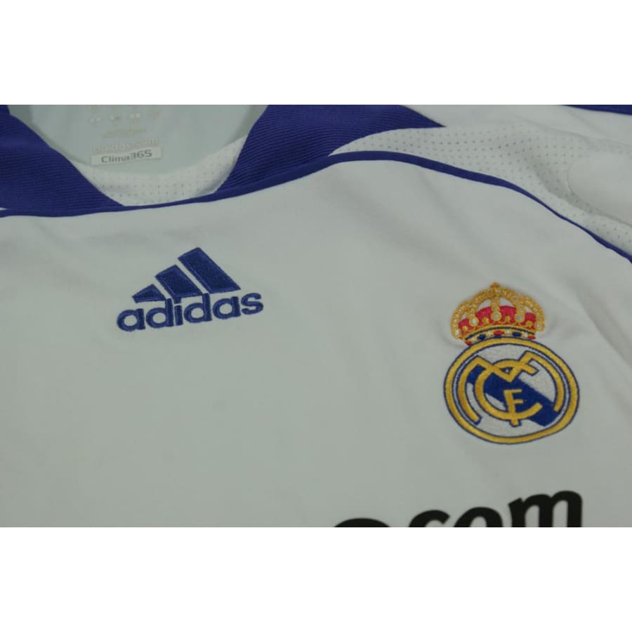 Maillot de football vintage domicile Real Madrid CF 2007-2008 - Adidas - Real Madrid