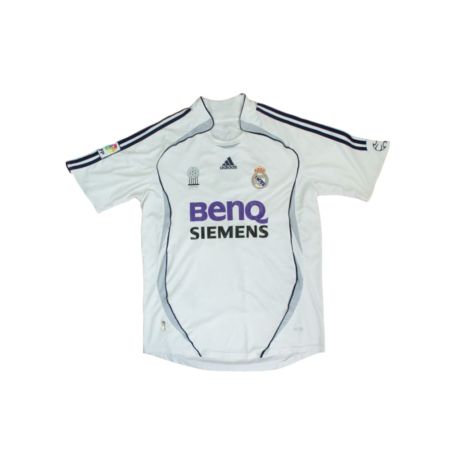 Maillot de football vintage domicile Real Madrid CF N°20 HIGUAIN 2006-2007 - Adidas - Real Madrid