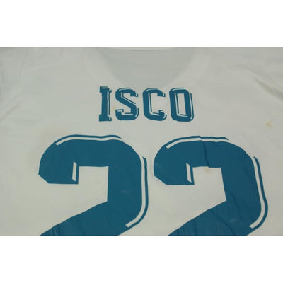 Maillot de football vintage domicile Real Madrid CF N°22 ISCO 2017-2018 - Adidas - Real Madrid