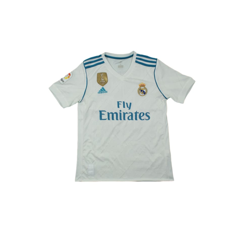 Maillot de football vintage domicile Real Madrid CF N°22 ISCO 2017-2018 - Adidas - Real Madrid