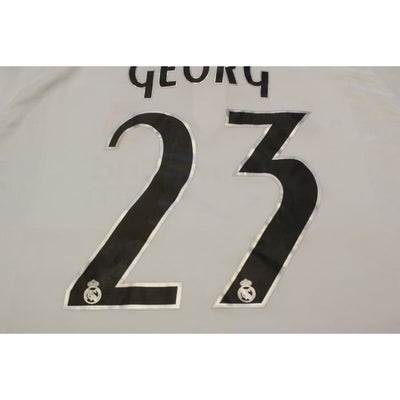 Maillot de football vintage domicile Real Madrid CF N°23 GEORG 2001-2002 - Adidas - Real Madrid