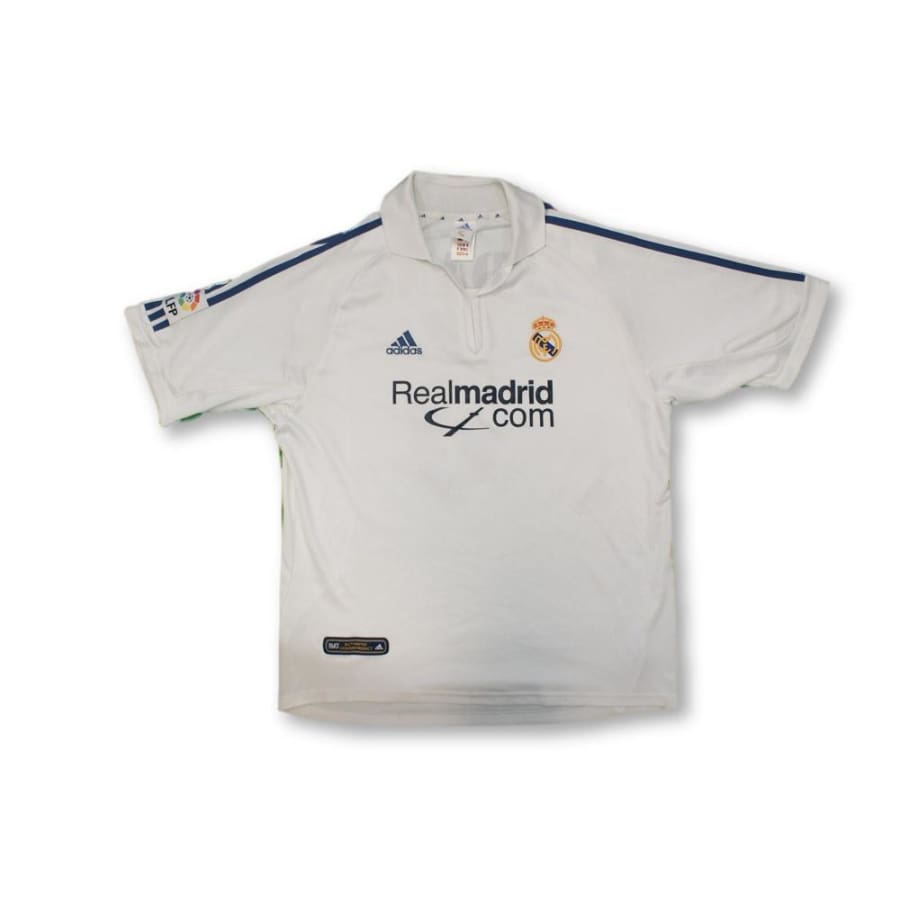 Maillot de football vintage domicile Real Madrid CF N°5 ZIDANE 2001-2002 - Adidas - Real Madrid