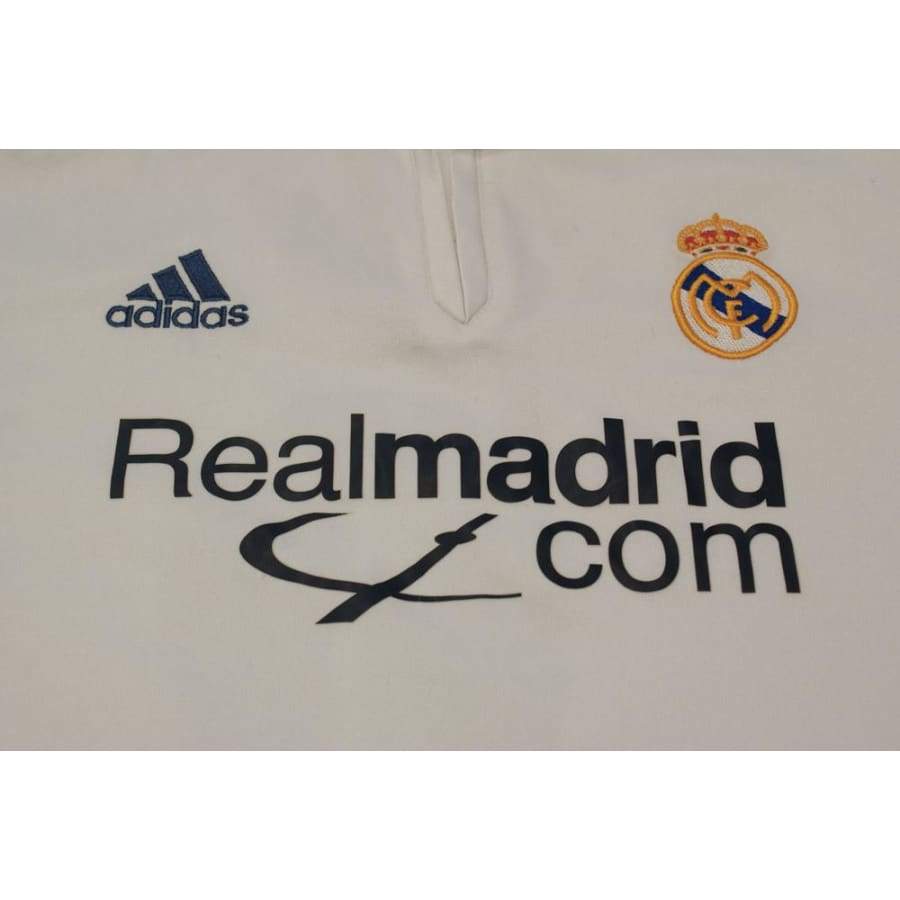 Maillot de football vintage domicile Real Madrid CF N°5 ZIDANE 2001-2002 - Adidas - Real Madrid