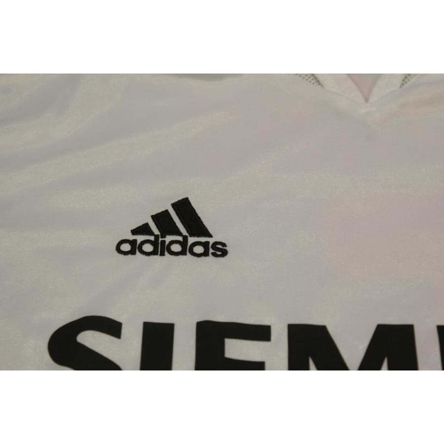 Maillot de football vintage domicile Real Madrid CF N°5 ZIDANE 2003-2004 - Adidas - Real Madrid