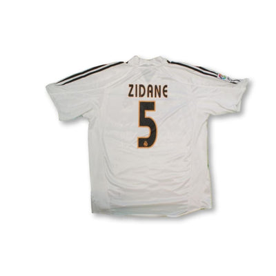 Maillot de football vintage domicile Real Madrid CF N°5 ZIDANE 2003-2004 - Adidas - Real Madrid