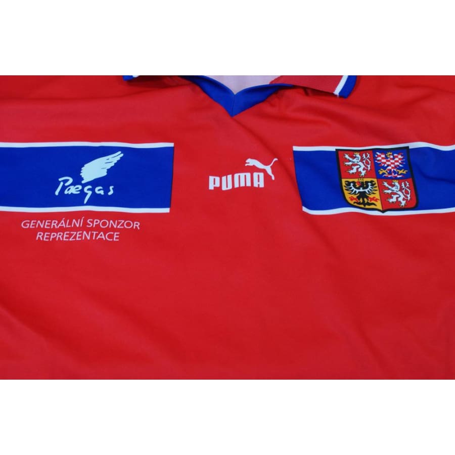Maillot de football vintage domicile République Tchèque années 2000 - Puma - République Tchèque