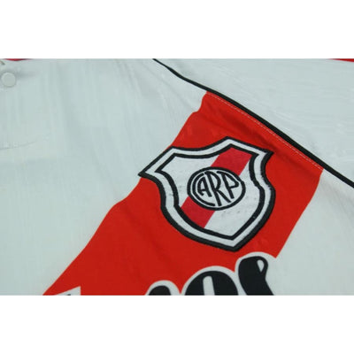 Maillot de football vintage domicile River Plate années 1990 - Adidas - Argentin