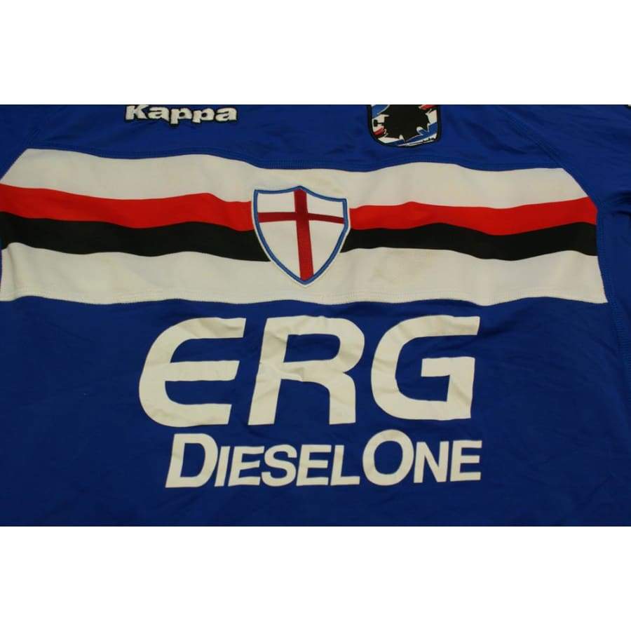 Maillot de football vintage domicile Sampdoria 2008-2009 - Kappa - Autres championnats