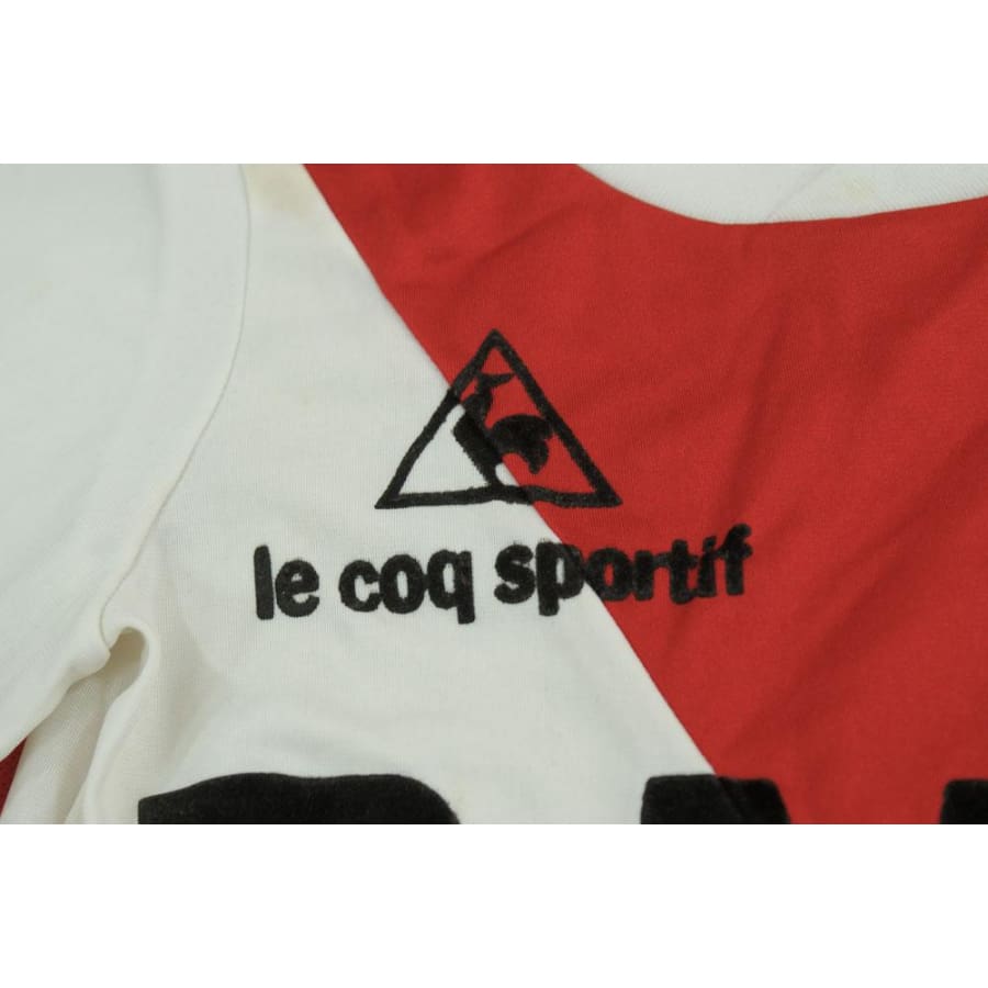 Maillot de football vintage enfant AS Monaco 1981-1982 - Le coq sportif - AS Monaco