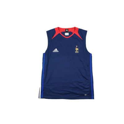 Maillot de football vintage entraînement Equipe de France 2004-2005 - Adidas - Equipe de France
