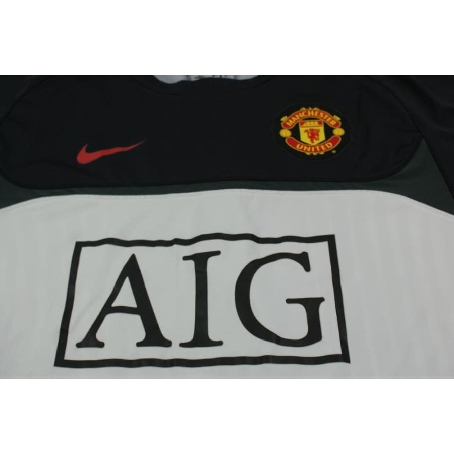 Maillot de football vintage entraînement Manchester United années 2000 - Nike - Manchester United