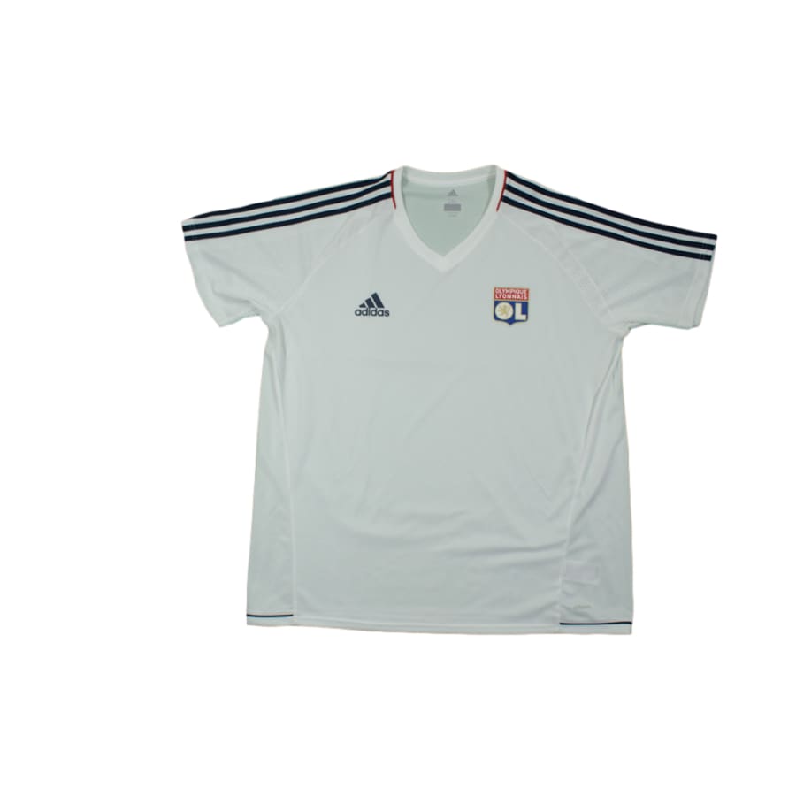 Maillot de football vintage entraînement Olympique Lyonnais années 2000 - Adidas - Olympique Lyonnais