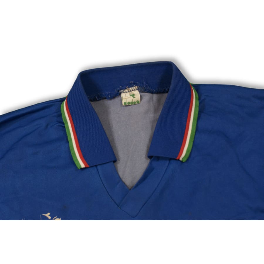 Maillot de football vintage équipe dItalie 1986-1987 - Diadora - Italie