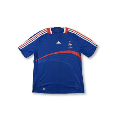 Maillot de football vintage Equipe de France 2008-2009 - Adidas - Equipe de France