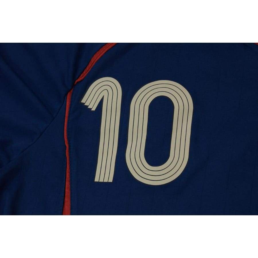Maillot de football vintage Equipe de France N°10 ZIDANE 2006-2007 - Adidas - Equipe de France