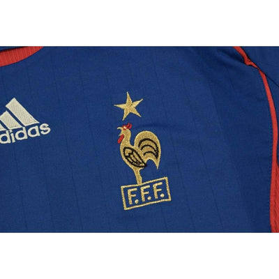 Maillot de football vintage Equipe de France N°10 ZIDANE 2006-2007 - Adidas - Equipe de France