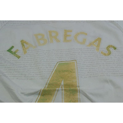 Maillot de football vintage extérieur Arsenal FC N°4 FABREGAS 2007-2008 - Nike - Arsenal