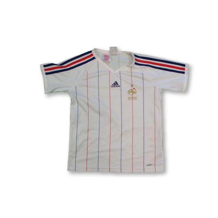 Maillot de football vintage extérieur enfant Equipe de France 2010-2011 - Adidas - Equipe de France