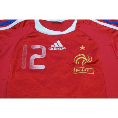 Maillot de football vintage extérieur enfant Equipe de France N°12 HENRY 2008-2009 - Adidas - Equipe de France