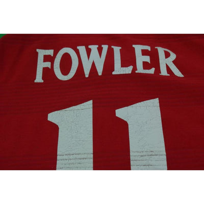 Maillot de football vintage extérieur équipe d’Angleterre N°11 FOWLER 2000-2001 - Umbro - Angleterre