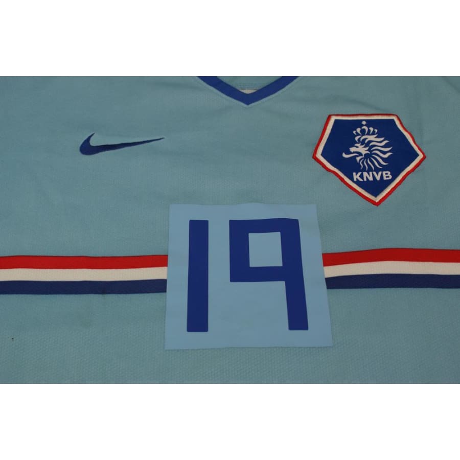 Maillot de football vintage extérieur équipe des Pays-Bas N°19 BABEL 2010-2011 - Nike - Pays-Bas