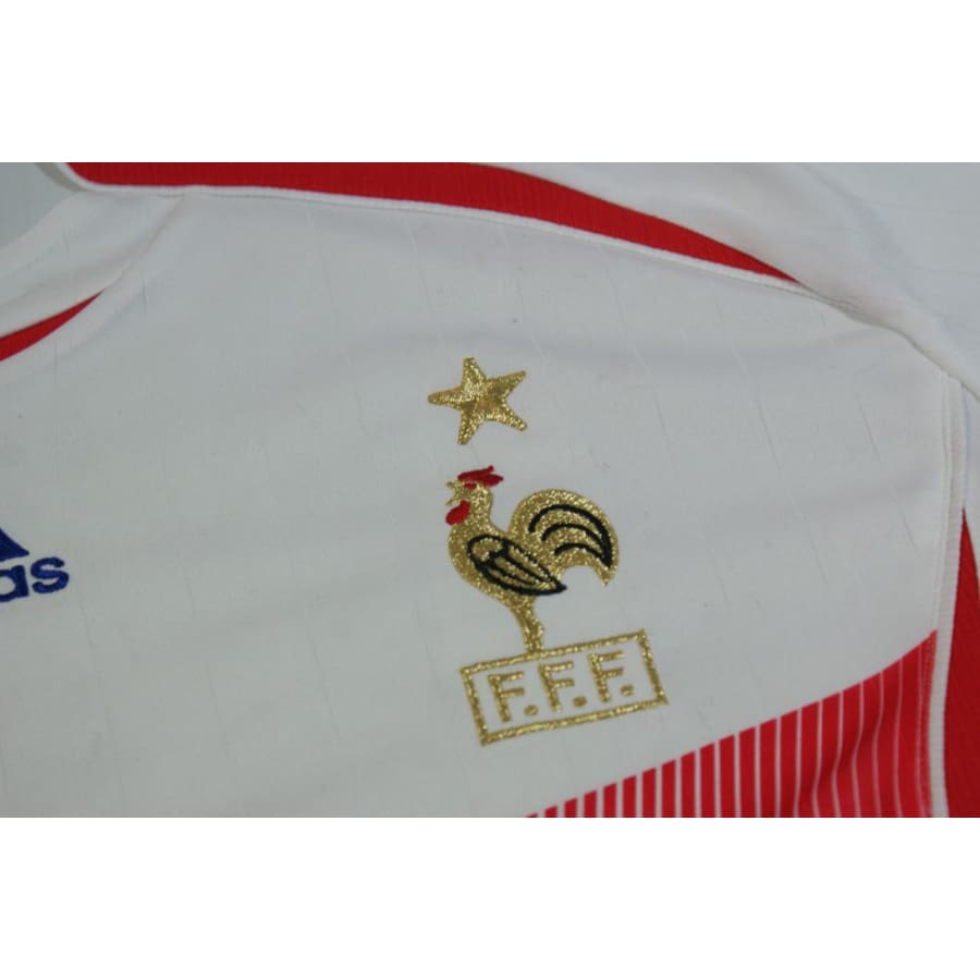 Maillot de football vintage extérieur Equipe de France N°10 ZIDANE 2006-2007 - Adidas - Equipe de France