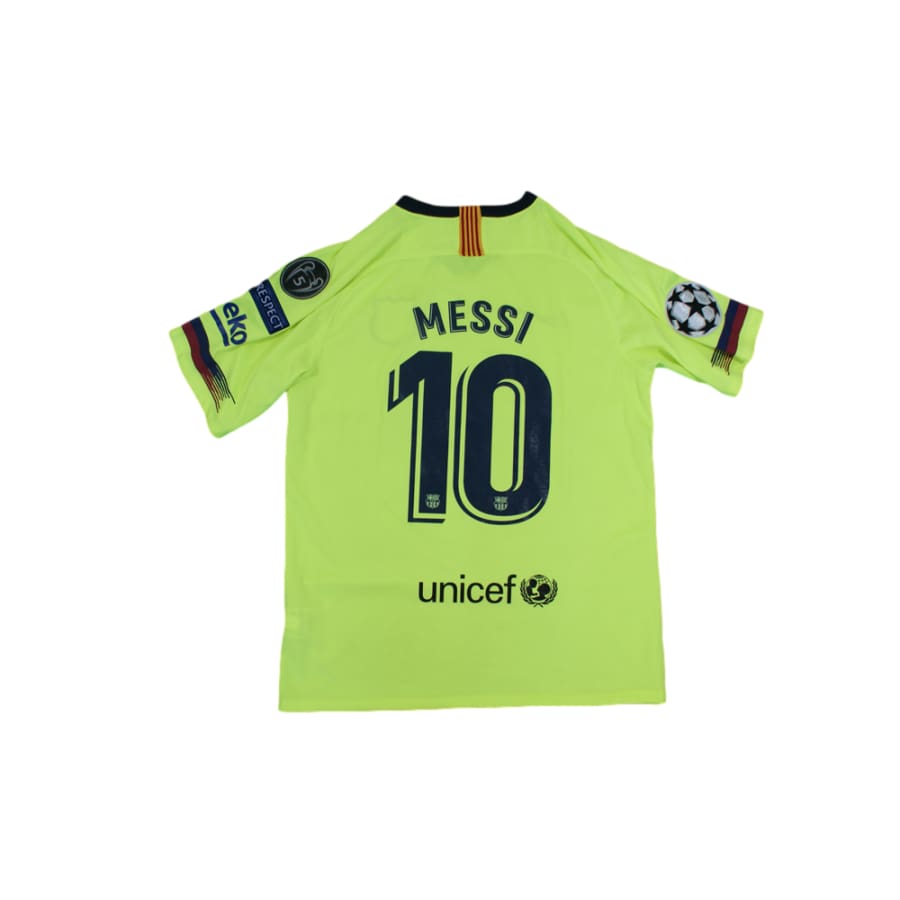 Maillot de football vintage extérieur FC Barcelone N°10 MESSI 2018-2019 - Nike - Barcelone