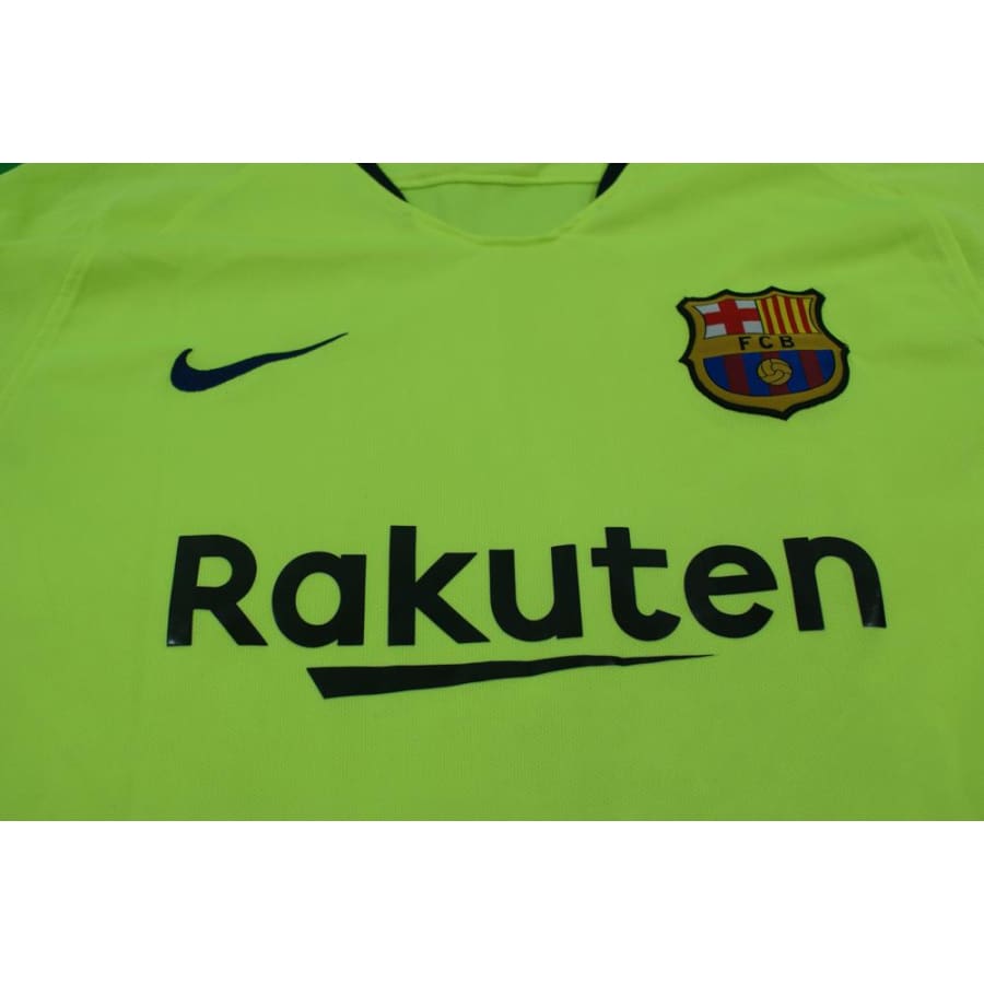 Maillot de football vintage extérieur FC Barcelone N°10 MESSI 2018-2019 - Nike - Barcelone