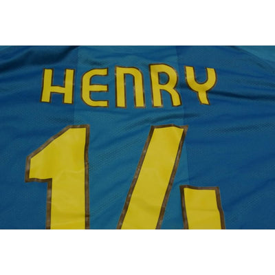 Maillot de football vintage extérieur FC Barcelone N°14 HENRY 2007-2008 - Nike - Barcelone