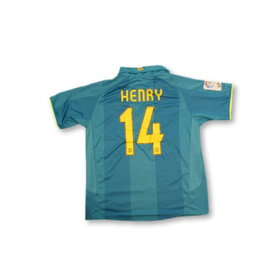 Maillot de football vintage extérieur FC Barcelone N°14 HENRY 2007-2008 - Nike - Barcelone