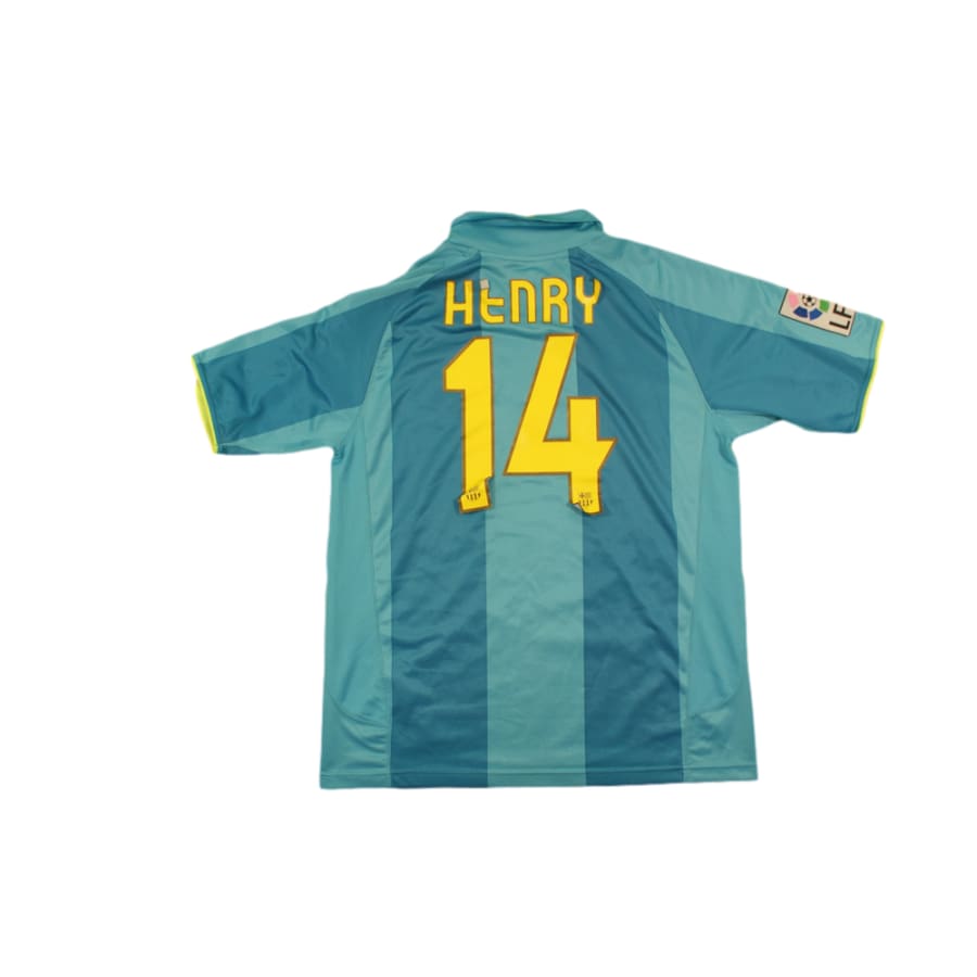 Maillot de football vintage extérieur FC Barcelone N°14 HENRY 2007-2008 - Nike - Barcelone