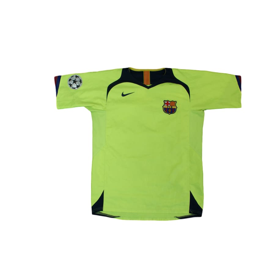 Maillot de football vintage extérieur FC Barcelone N°4 OLIVIA 2005-2006 - Nike - Barcelone