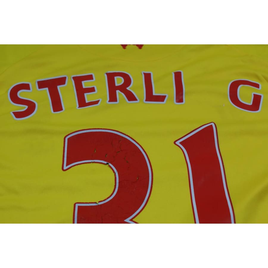 Maillot de football vintage extérieur Liverpool FC N°31 STERLING 2014-2015 - Warrior Sports - FC Liverpool