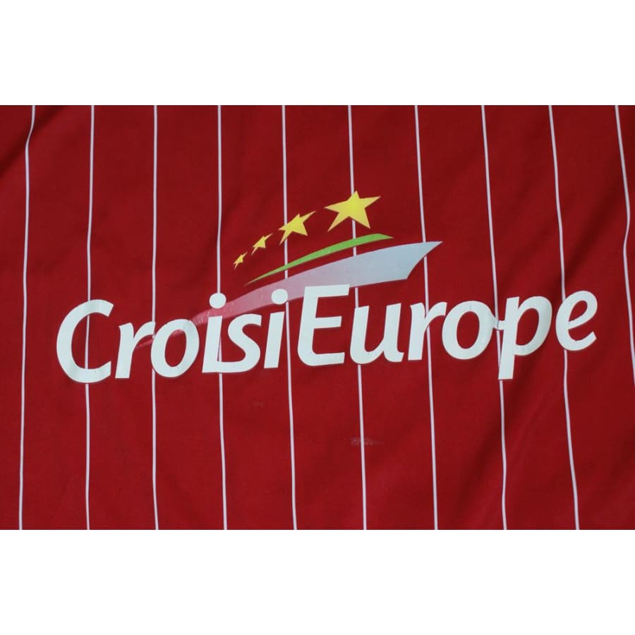 Maillot de football vintage extérieur RC Strasbourg Alsace N°6 GRIMM 2018-2019 - Adidas - RC Strasbourg Alsace