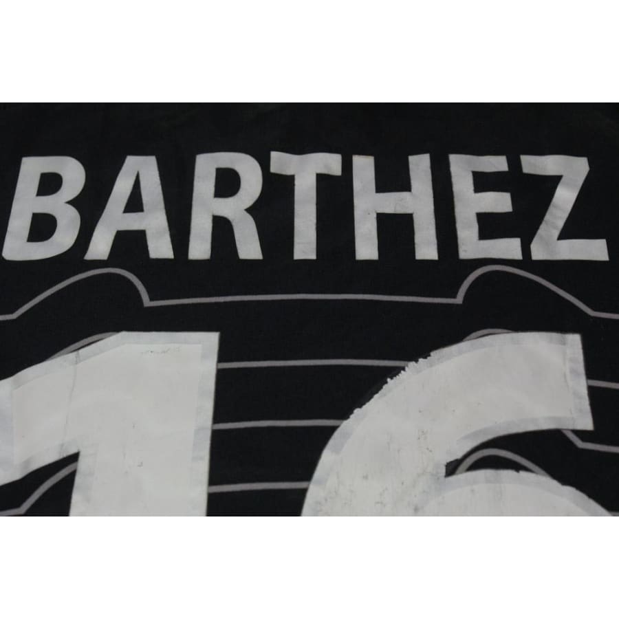 Maillot de football vintage gardien Equipe de France N°16 BARTHEZ 2000-2001 - Adidas - Equipe de France