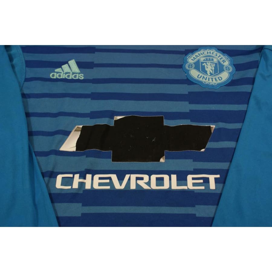 Maillot de football vintage gardien Manchester United N°1 DE GEA 2018-2019 - Adidas - Manchester United