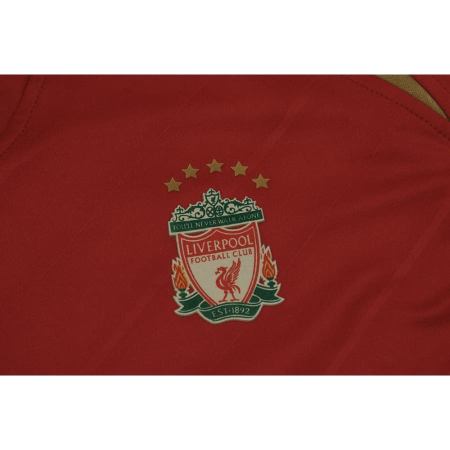 Maillot de football vintage Liverpool FC N°8 GERRARD 2005-2006 - Reebok - FC Liverpool