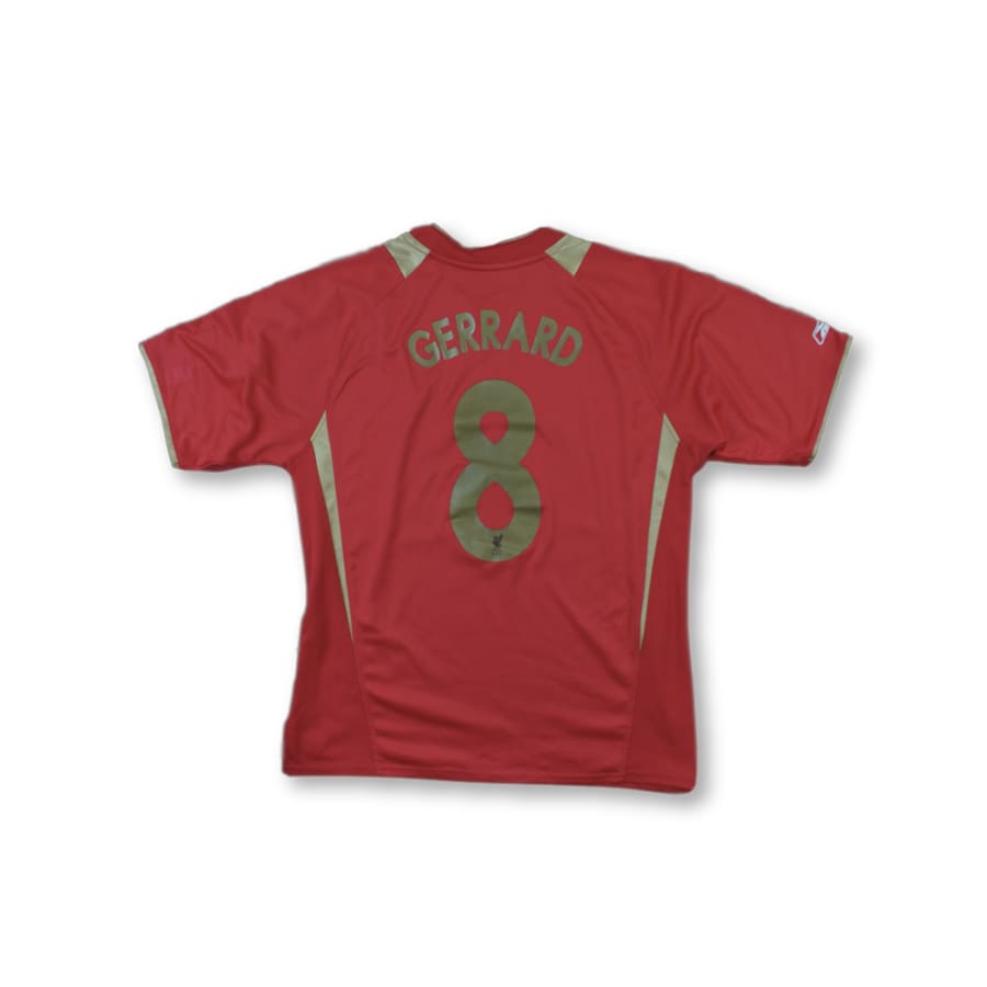 Maillot de football vintage Liverpool FC N°8 GERRARD 2005-2006 - Reebok - FC Liverpool