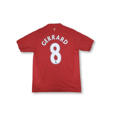 Maillot de football vintage Liverpool FC N°8 GERRARD 2008-2009 - Adidas - FC Liverpool