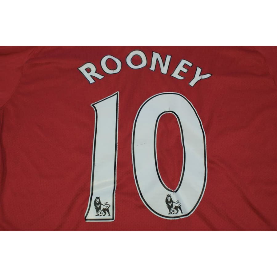 Maillot de football vintage Manchester United N°10 ROONEY 2006-2007 - Nike - Manchester United